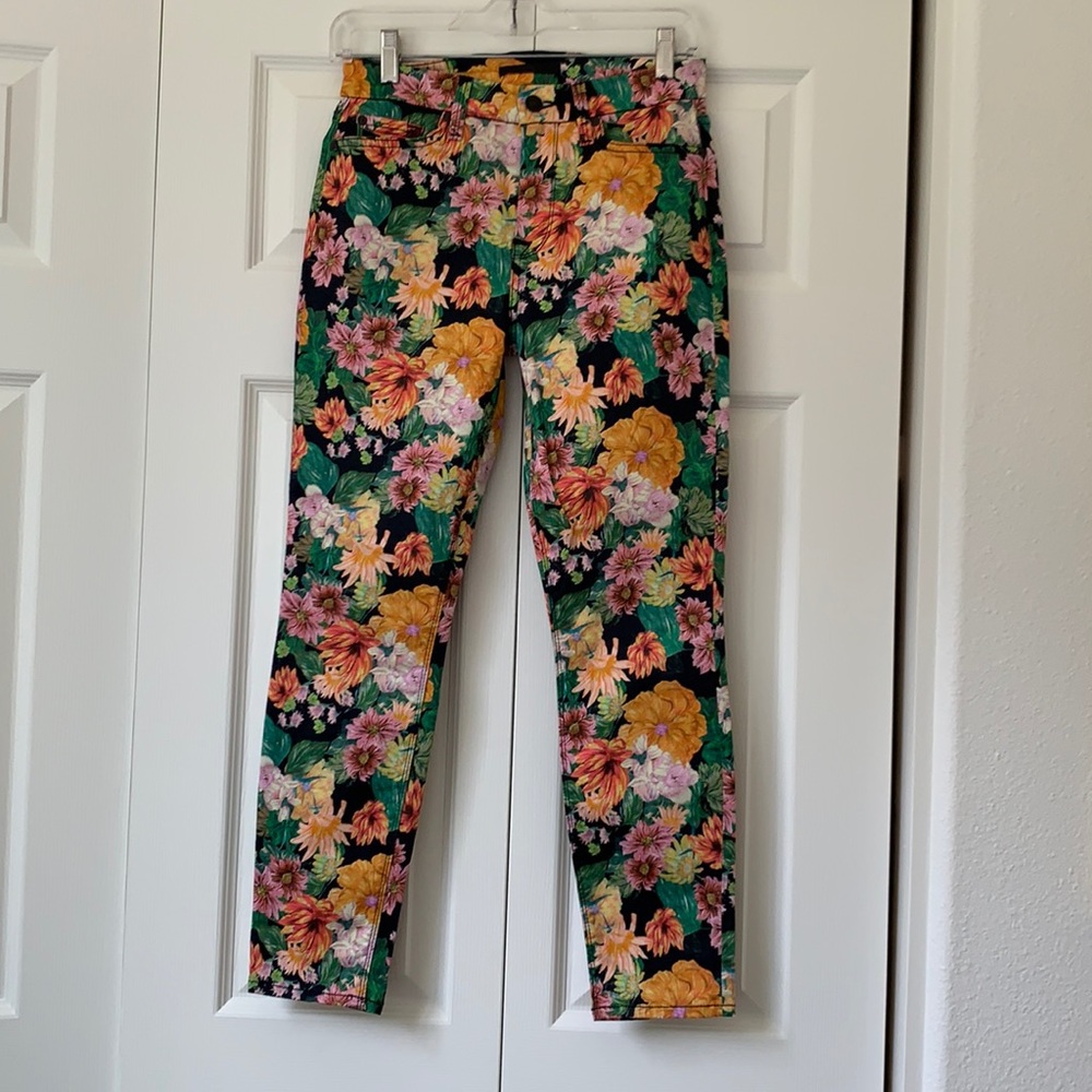 Beautiful floral denim